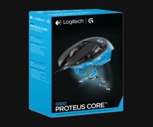 Logitech g502 Proteus Core verpakking
